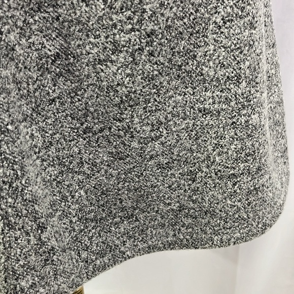 LOFT Gray Knit High Waisted A-Line Mini Skirt - Picture 14 of 16